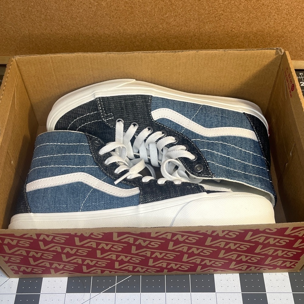 - Vans Sk8-high tapered
‘Threaded denim
brand new
🔥 - Picture 9 of 11